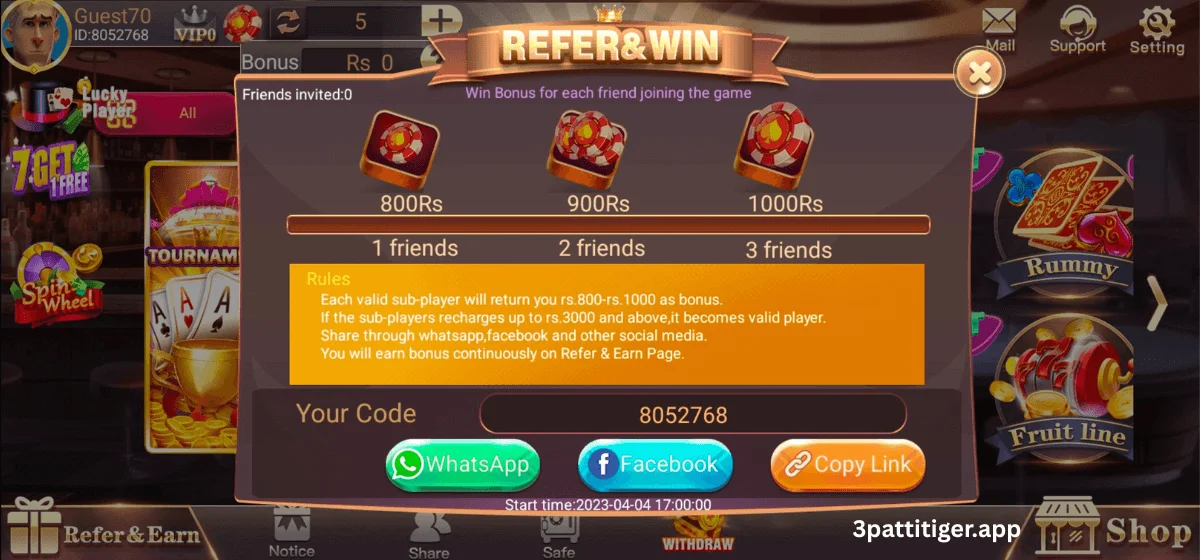3Patti Tiger APK Pakistan | Download Latest Version for Android 2026!